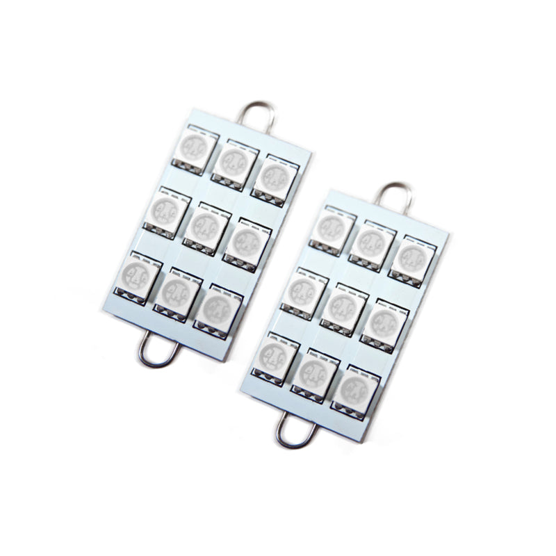 ORACLE Lighting Oracle 44MM 6 LED 3 Chip - Loop Festoon Bulbs (Pair) - Purple - UV/Purple 5209-007 5209-007 Photo - Primary