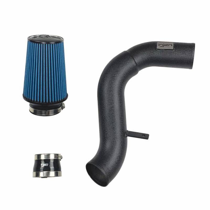 Injen Wrinkle Black Short Ram Cold Air Intake System with SuperNano-Web Dry SP3082WB Photo - Primary
