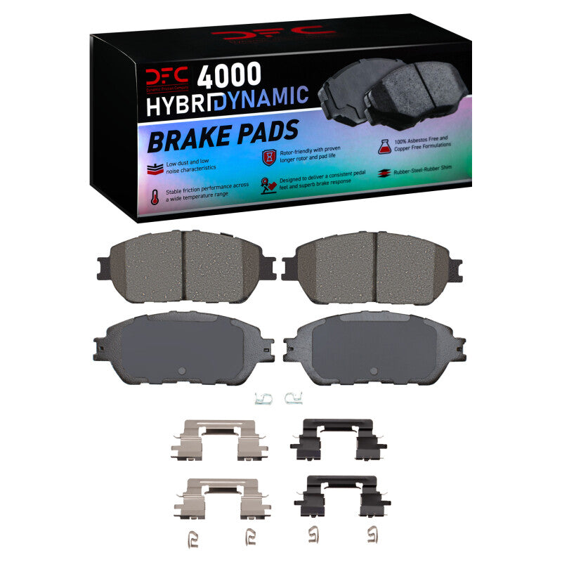 DFC DFC 4000 HybriDynamic Brake Pads Brakes, Rotors & Pads Brake Pads - OE main image