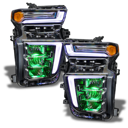 ORACLE Lighting Oracle 20-21 Chevy Silverado HD 2500/3500 RGB Headlight Demon Eye Kit - ColorSHIFT w/o Controller 1453-334 1453-334 Photo - out of package
