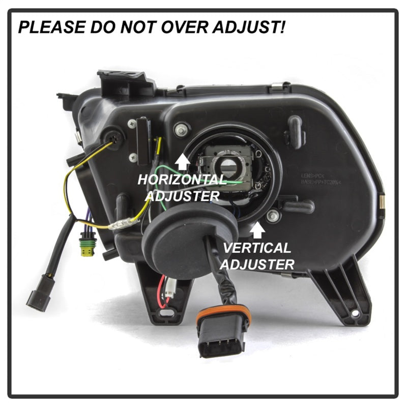 Spyder 13-14 Ford Mustang (HID Only) Projector Headlights w/Turn Signals - Blk PRO-YD-FM13HID-BK 5085559 5085559 Photo - Unmounted