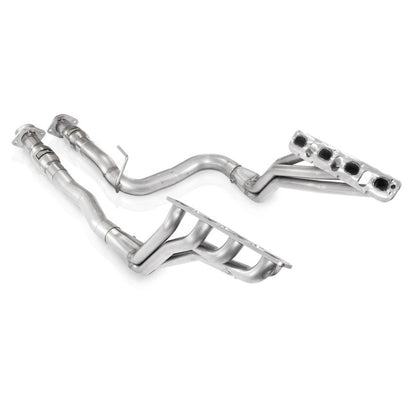 Stainless Works 2006-10 Jeep Grand Cherokee 6.1L Headers 1-7/8in Primaries 3in High-Flow Cats 60753372BT 60753372BT Photo - Primary