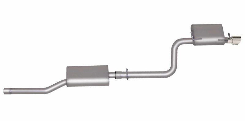 Gibson 07-10 Dodge Charger SE 2.7L 2.5in Axle-Back Single Exhaust - Stainless 617001 617001 Photo - Primary