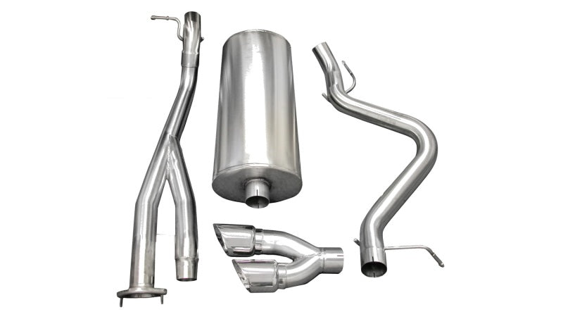 Corsa Performance 03-06 Chevrolet Silverado Short Bed SS 6.0L V8 Polished Sport Cat-Back 14279 Photo - Primary