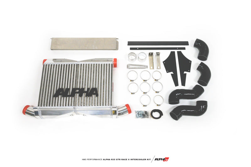 AMS Performance 09-11 Nissan GT-R Alpha Race X Front Mount Intercooler w/Logo ALP.07.09.0010-1 ALP.07.09.0010-1 Photo - Primary