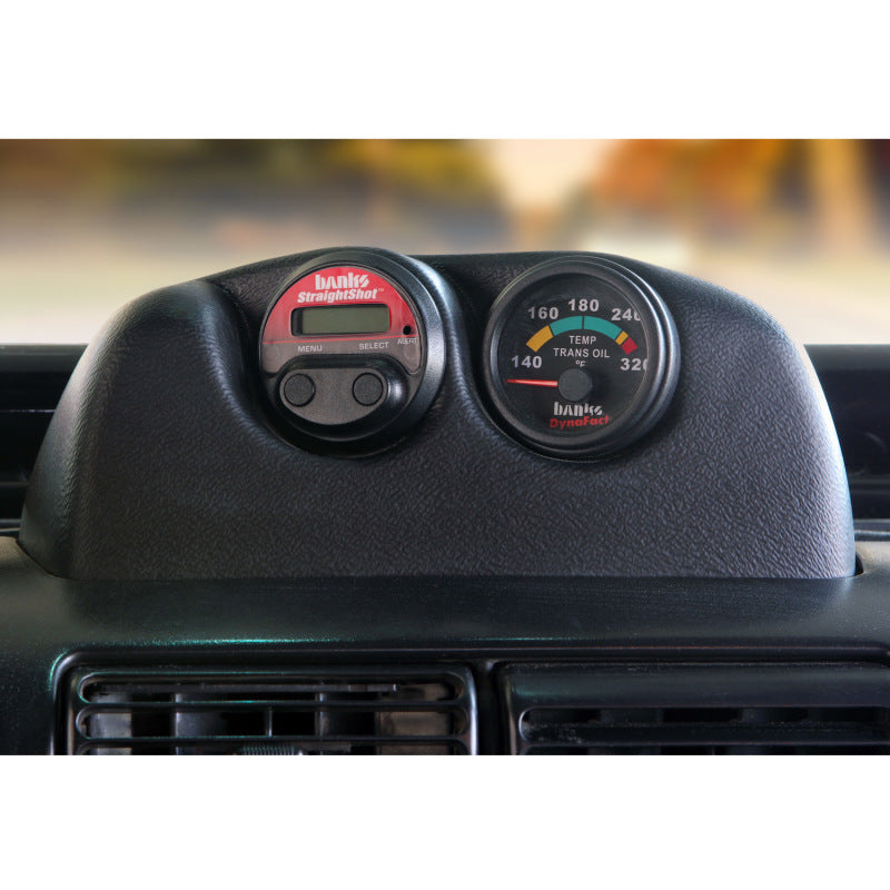 Banks Power 96-07 Jeep Wrangler 2-Gauge Dash Pod 63342 63342 Photo - Mounted