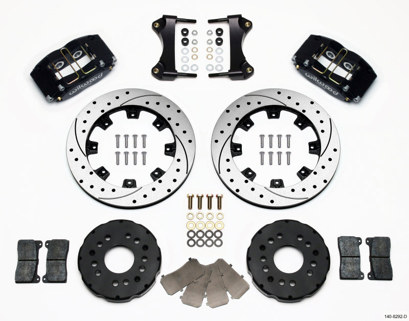 Wilwood Dynapro Radial Front Kit 12.19in Drilled 95-99 Mitsubishi Eclipse (*Line Kit Needed*) 140-8292-D 140-8292-D Photo - Primary