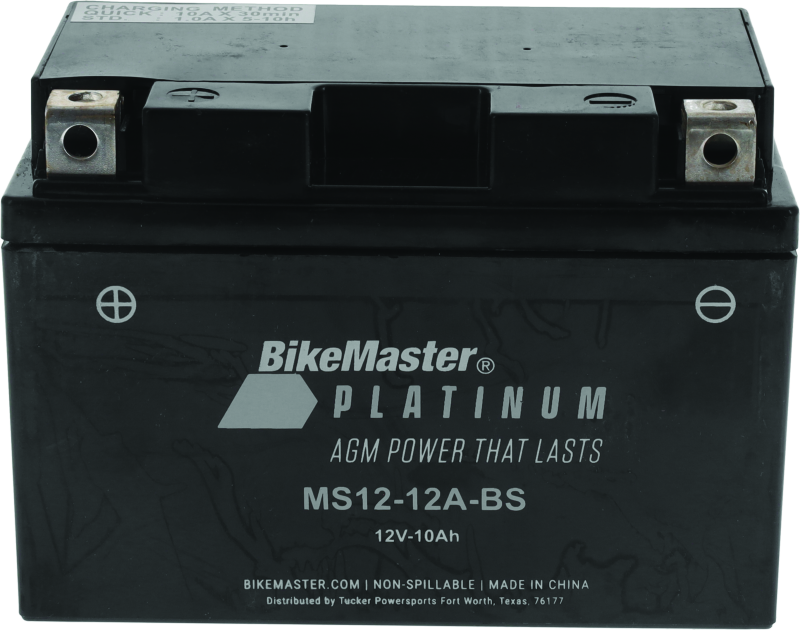 BikeMaster AGM Battery - MS12-12A-BS 780704 780704 Photo - Primary