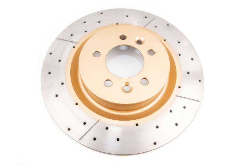 DBA 14-15 Land Rover Range Rover (w/o Brembo Brakes) Front Drilled & Slotted Street Series Rotor 2096X 2096X Photo - Primary