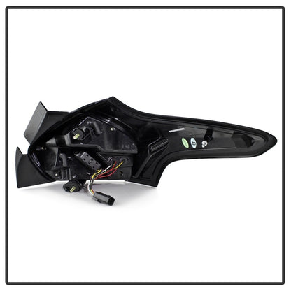 Spyder 15-17 Ford Focus Hatchback LED Tail Lights w/Indicator/Reverse - Black (ALT-YD-FF155D-LED-BK) 5085719 5085719 Photo - Unmounted