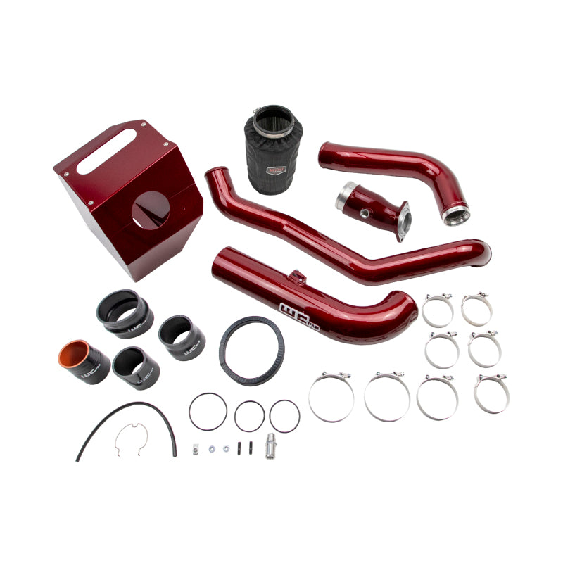 Wehrli 17-19  Chevrolet 6.6L LP5 Duramax High Flow Intake Bundle Kit  Stage 2 - Red WCF100441-RED WCF100441-RED Photo - Primary