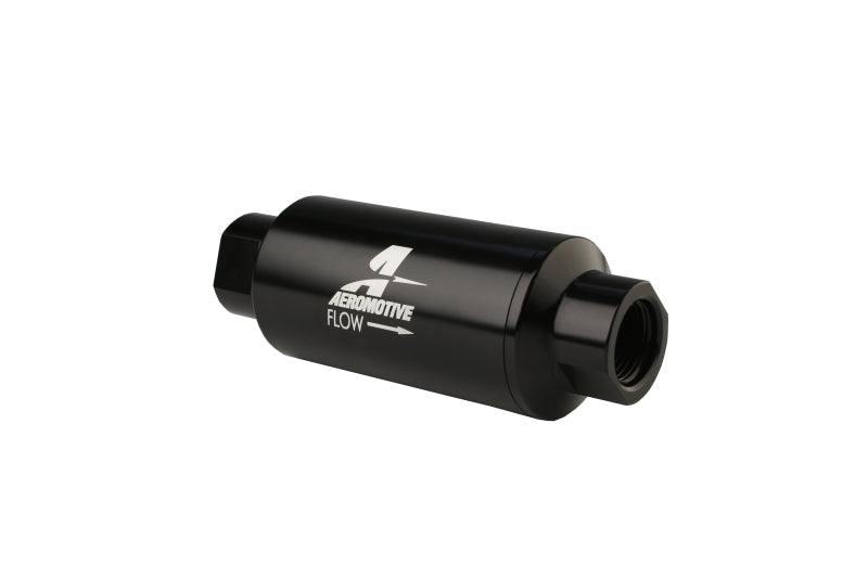 Aeromotive 10 Micron, ORB-10 Black Fuel Filter 12321 Photo - Primary