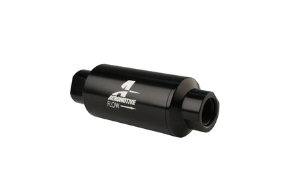 Aeromotive 10 Micron, ORB-10 Black Fuel Filter 12321 Photo - Primary