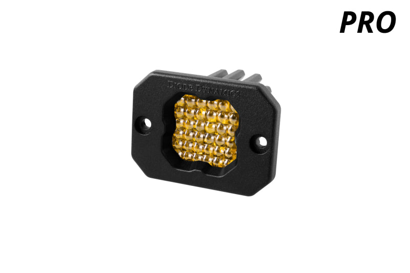 Diode Dynamics Stage Series C1 LED Pod Pro - Yellow Flood Flush ABL Each DD6478S DD6478S User 1