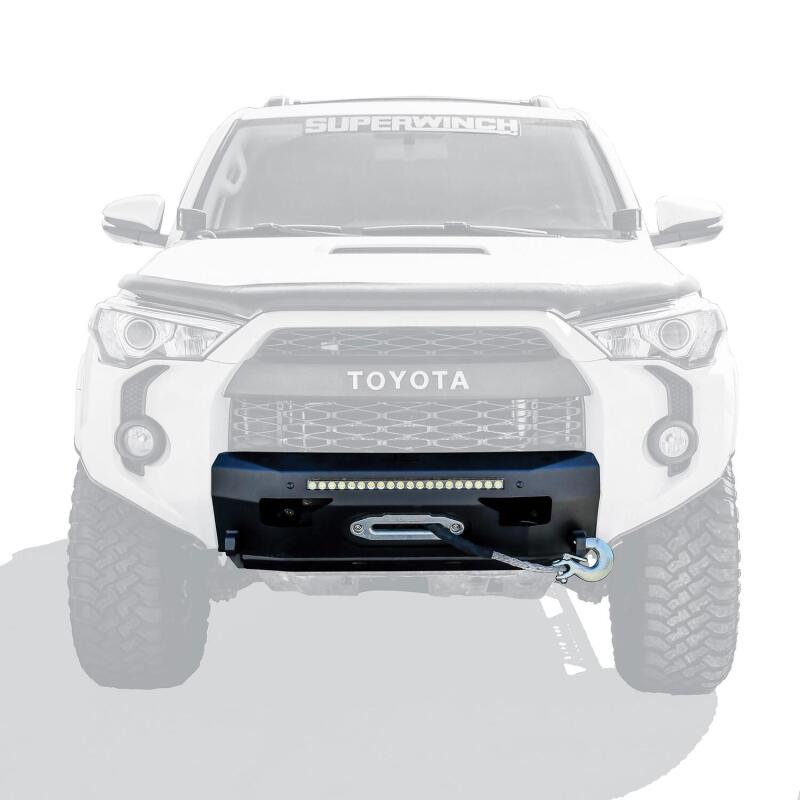 Westin Universal Pro-Series Front Bumper - Textured Black 58-411155 58-411155 Photo - Mounted