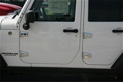 Putco 2007-2017, Jeep Wrangler - Hinge Covers (Also fits Sahara Edition) 401271 Photo - Mounted
