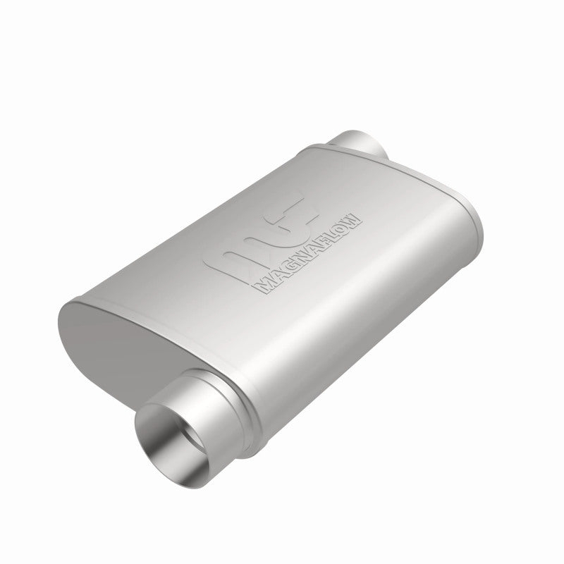 Magnaflow Muffler Mag 3in 409SS 14X4X9 3 O/O 11239 11239 360 Degree Image Set