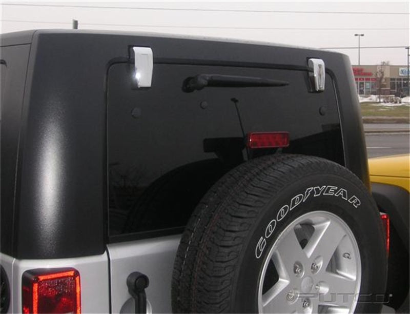 Putco 2008-2017, Jeep Wrangler - Rear Hinge Cover (Upper) 401267 Photo - Primary