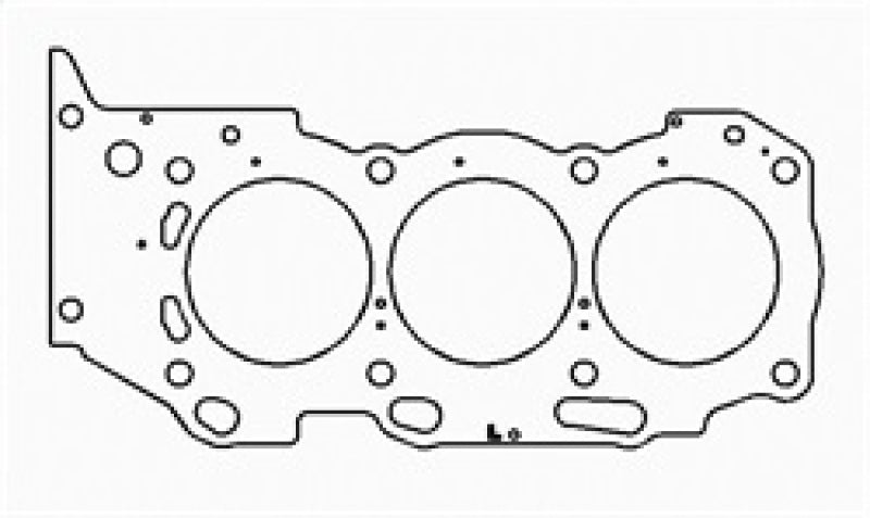Cometic Head Gasket Left-Side Gasket Bore: TBA Material: MLS .040in C4556-040 Photo - Primary