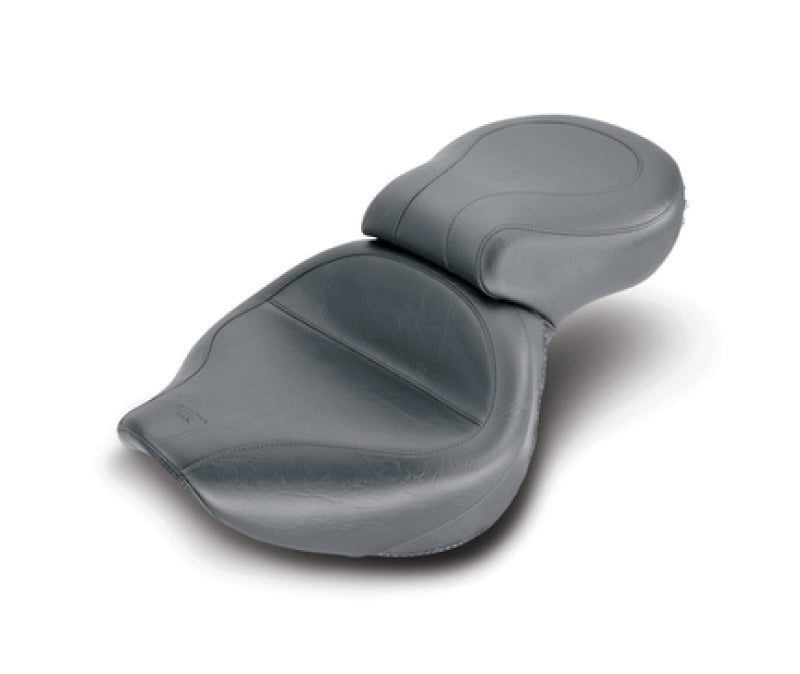 Mustang Motorcycle Mustang 01-08 Honda VT750DC Spirit Wide Touring 1PC Seat - Black 75105 75105 Photo - Primary
