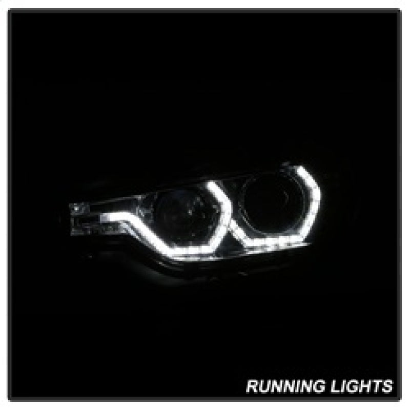 Spyder 12-14 BMW F30 3 Series 4DR Projector Headlights - LED DRL - Chrome (PRO-YD-BMWF3012-DRL-C) 5084354 5084354 Photo - Unmounted