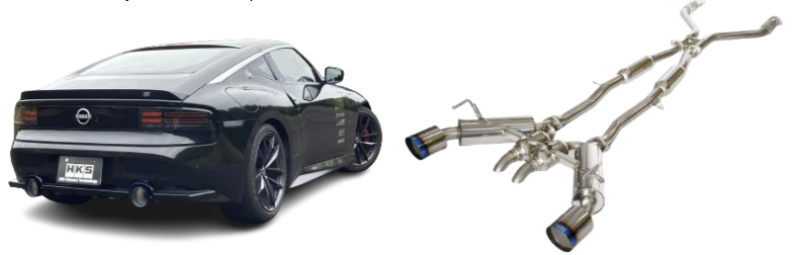 HKS FULL DUAL MUFFLER RZ34 VR30DDTT 31014-KN002 31014-KN002 User 1
