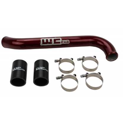 Wehrli 17-19 Chevrolet 6.6L L5P Duramax Upper Coolant Pipe - Candy Blue WCF100742-CB WCF100742-CB User 1