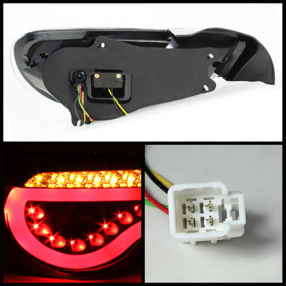 Spyder Scion FRS 12-14/Subaru BRZ 12-14 Light Bar LED Tail Lights Black ALT-YD-SFRS12-LBLED-BK 5072009 5072009 User 1