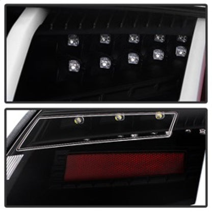 Spyder Audi TT 07-12 LED Tail Lights Black ALT-YD-ATT07-LED-BK 5081674 5081674 Photo - Unmounted