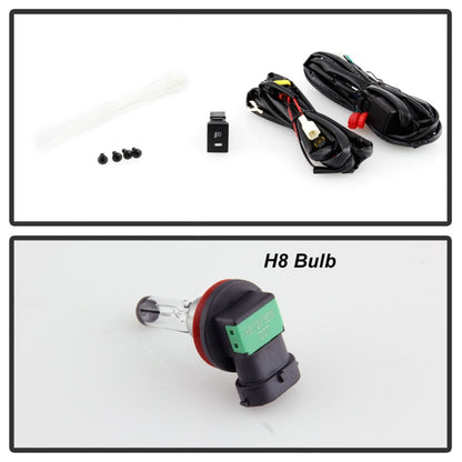 Spyder Toyota Sienna 2018-2019 OEM Fog Lights w/OEM Fit Switch - H8(Included) -  Clear 5086334 5086334 Photo - Unmounted