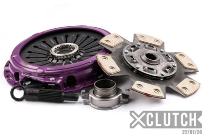 XCLUTCH 07-17 Mitsubishi Lancer EVO X 2.0L Stage 2 Sprung Ceramic Clutch Kit XKMI24011-1B XKMI24011-1B Photo - Primary