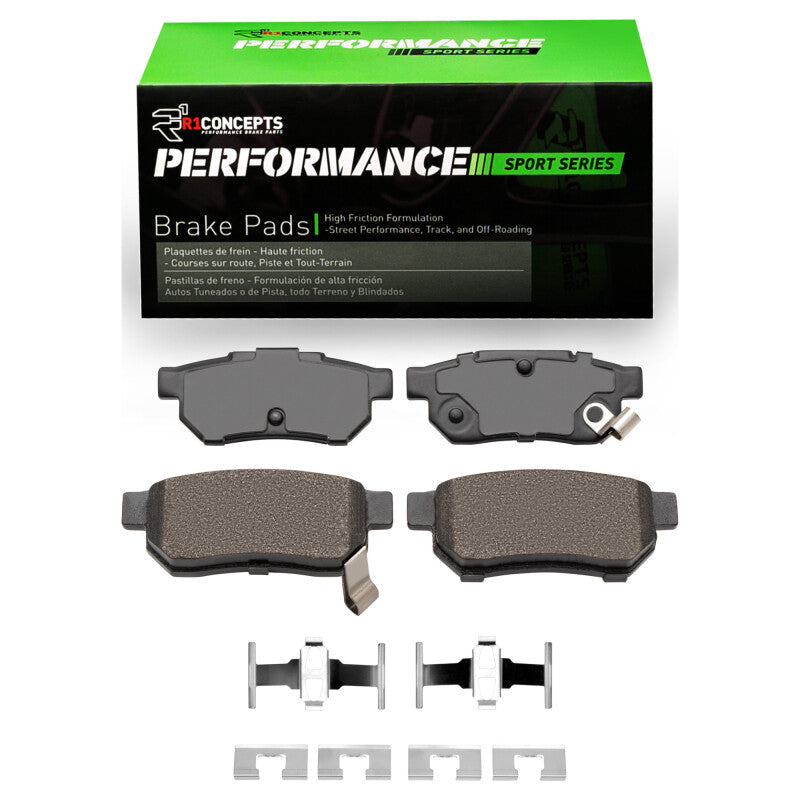 R1 Concepts RNC Performance Sport Brake Pads Brakes, Rotors & Pads Brake Pads - Performance main image