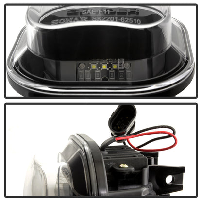 Spyder Ford Superduty 11-14 LED Fog Lights Black FL-YD-FS11-LED-BK 5081100 5081100 User 1