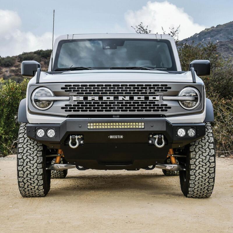 Westin 21-22 Ford Bronco Pro-Mod Front Bumper - Textured Black 58-41255 58-41255 Photo - Mounted