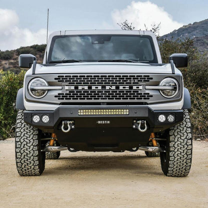 Westin 21-22 Ford Bronco Pro-Mod Front Bumper - Textured Black 58-41255 58-41255 Photo - Mounted