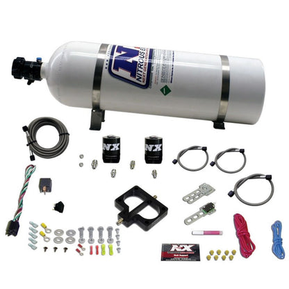 Nitrous Express Dodge TBI (Magnum) Nitrous Plate Kit (Magnum Engine) w/15lb Bottle 20945-15 20945-15 Photo - Primary