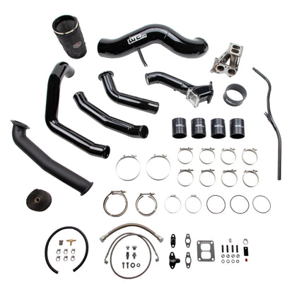 Wehrli 2001-2004 LB7 Duramax S400 Single Turbo Install Kit Candy Teal WCF100489-CT WCF100489-CT User 1