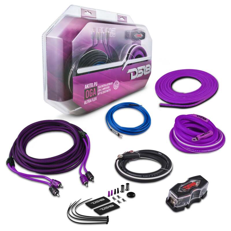 DS18 DSE Amplifier Installation Kits Audio, Video & Radios Amplifiers main image
