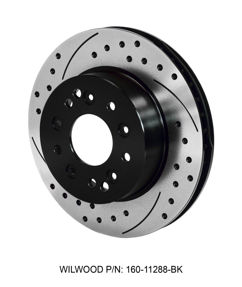 Wilwood Rotor-Rear C2/C3 Vette R/H 11.75 x 1.25 160-11288-BK 160-11288-BK Photo - Primary