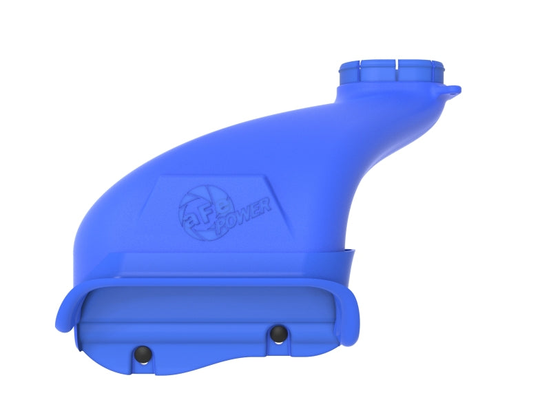 aFe Rapid Induction Dynamic Air Scoop 2021+ Ford F-150V6/V8 - Blue 52-10010SL 52-10010SL Photo - Unmounted