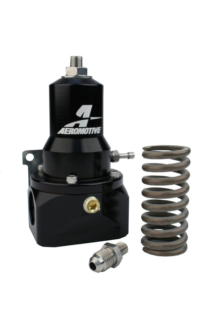 Aeromotive EFI Regulator Belt Drive, 30-120 psi, .500 Valve, 2x AN-10 Inlets 13132 Photo - Primary