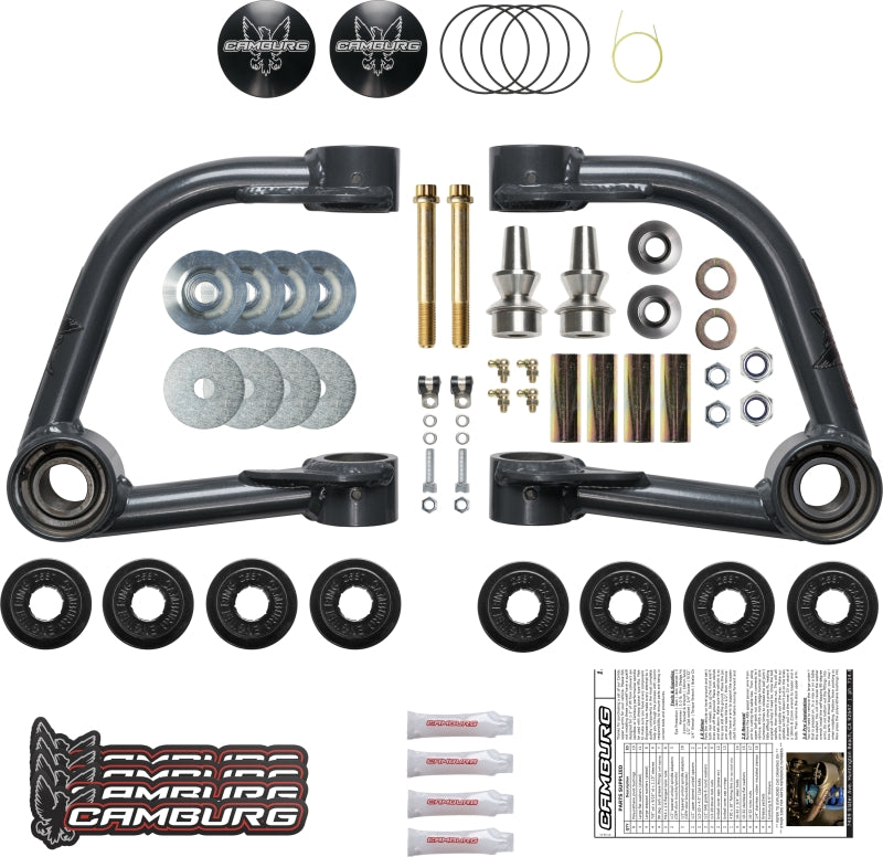 Camburg Ford Ranger 2WD/4WD 19-23 1.25in Performance Uniball Upper Arms (w/ covers) CAM-110180 CAM-110180 Photo - out of package