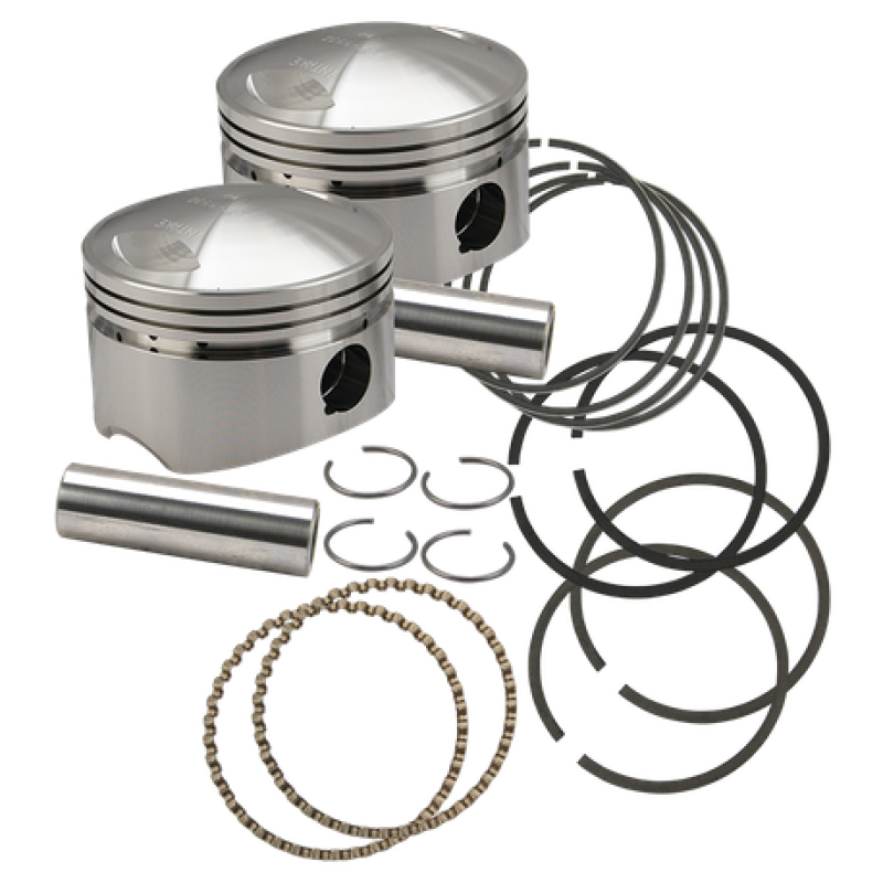 S&S Cycle 36-84 BT 3-5/8in Piston Set - Standard 106-5535