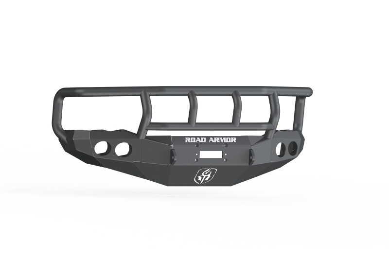 Road Armor 03-05 Dodge 2500 Stealth Front Winch Bumper w/Titan II Guard - Tex Blk 44042B 44042B Photo - Primary