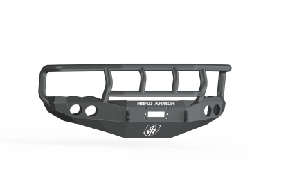 Road Armor 03-05 Dodge 2500 Stealth Front Winch Bumper w/Titan II Guard - Tex Blk 44042B 44042B Photo - Primary
