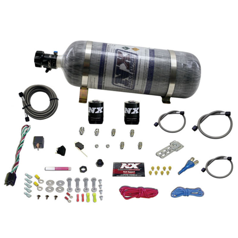 Nitrous Express GM EFI Race Single Nozzle Nitrous Kit (100-250HP) w/Composite Bottle 20118-12 20118-12 Photo - Primary