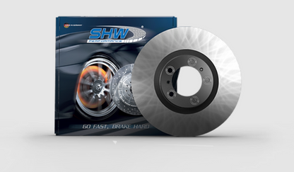 SHW Performance SHW 00-03 BMW M5 5.0L Right Front Smooth Monobloc Brake Rotor BFR35281 BFR35281 Photo - Primary