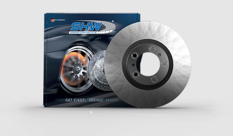 SHW Performance SHW 93-95 Porsche 928 GTS 5.4L Right Front Smooth Monobloc Brake Rotor PFR31461 PFR31461 Photo - Primary