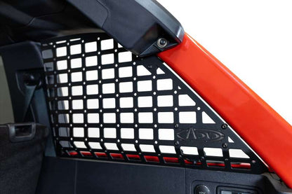 Addictive Desert Designs ADD 21-23 Ford Bronco & Bronco Raptor Rear Window Molle Storage Panels AC2302801NA AC2302801NA Photo - Mounted