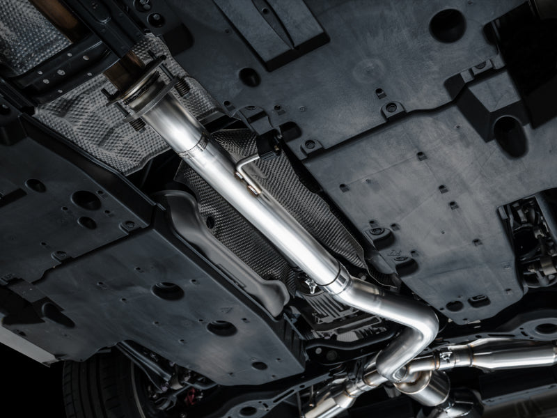 AWE Tuning 2023+ Toyota GR Corolla Track Edition Exhaust - Diamond Black Tips 3020-53472 3020-53472 Photo - Mounted